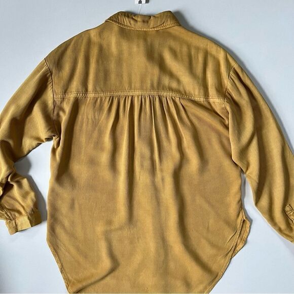 Anthropologie NWT Pilcro Boyfriend Buttondown Small - Picture 14 of 14